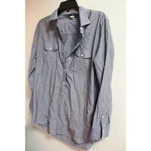 J Crew Denim Chambray Tunic Size M